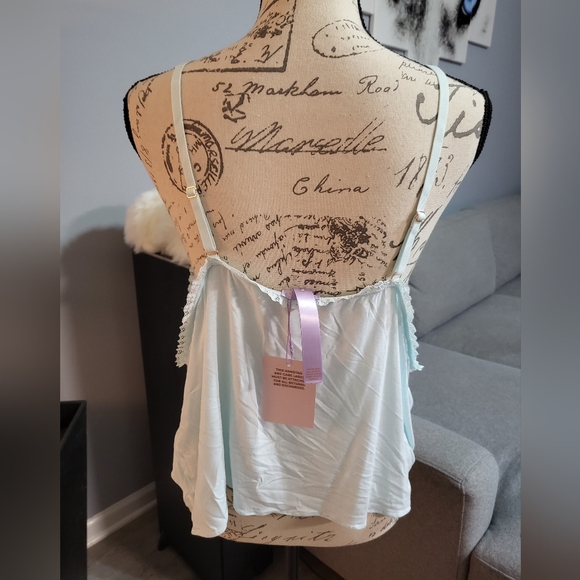 Savage X Fenty 2 piece pijama 95% Rayon, Pistacio color, 3X - Picture 5 of 13